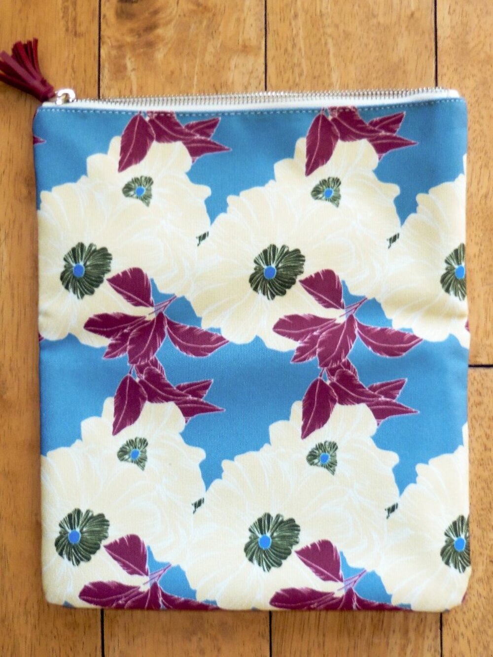 Anthropologie Rachel Pally Floral Foldover Clutch Pouch Purse